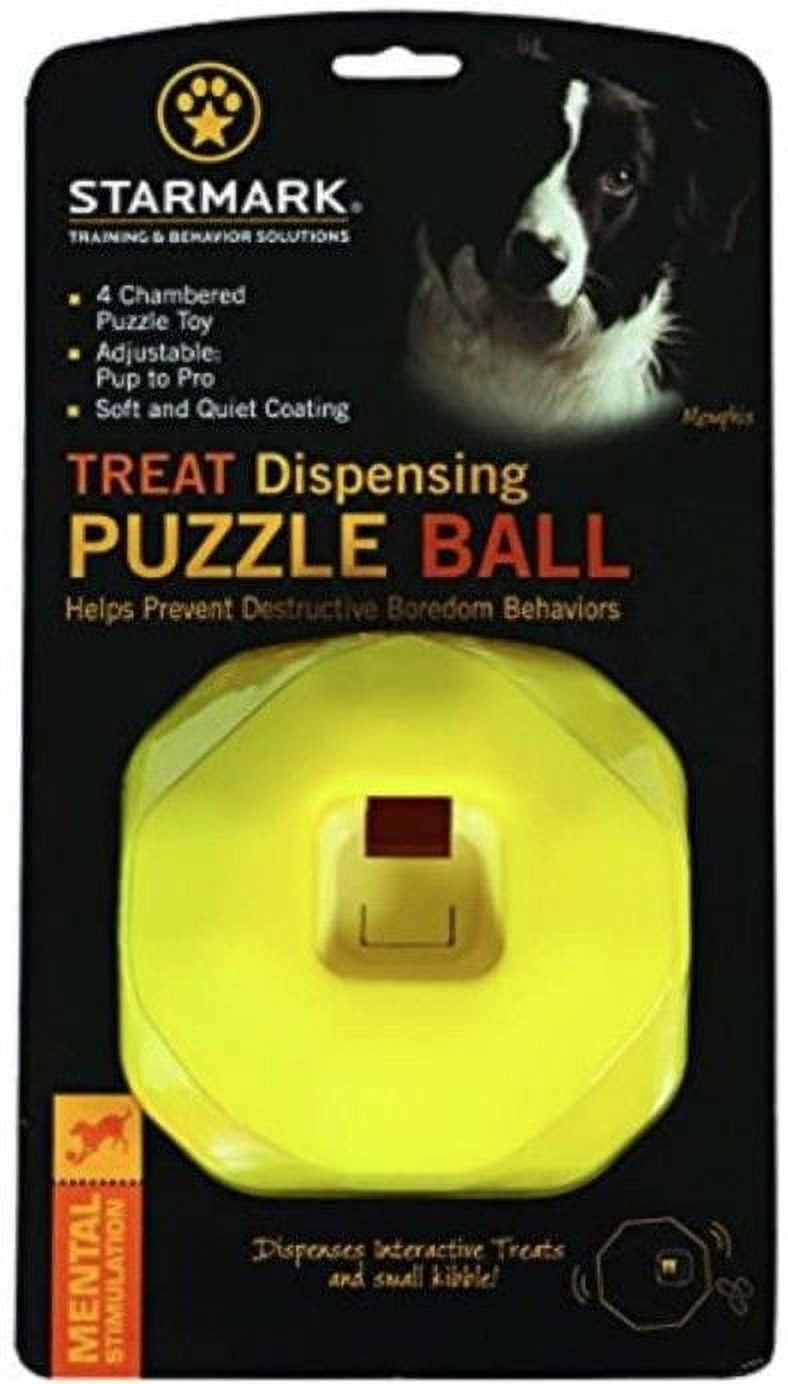Starmark Treat Dispensing Puzzle Ball [Dog, Toys Other] 1 count