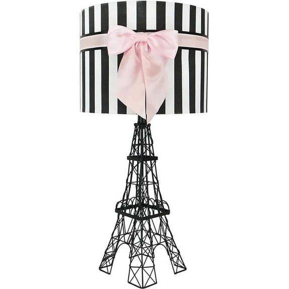 Starmeet Lighting Tech CO., LTD 24.5" Eiffel Tower Table Lamp Pink