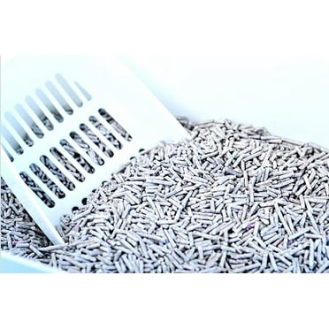 StarmenPet Tofu Cat Litter Clumping Flushable Cat Litter. Large Package 45LB (Charcoal), White