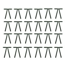 Staron 24PCS Velvet Bows for Christmas Tree, Black Bows for Christmas Tree, Velvet Christmas Tree Bows Door Garland Decor Vintage Wreath Bow