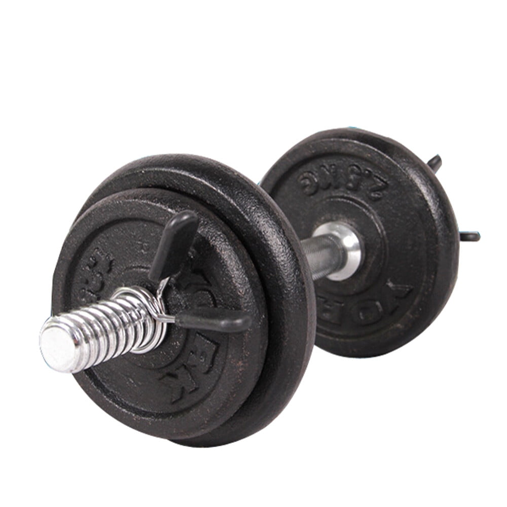 Staron under $5! Barbell Clamps, 2-Pack Spring Collar Clips for 1-inch ...