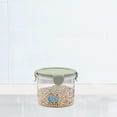 thumbnail image 1 of Staron under $5 Graduated Round Storage Jars, Sealing Lids Transparent Plastic Kitchen Containers, Snack Jars for Grains Yoghurt Cheese, Multi Size Food Canisters for Baking and Fridge, 1 of 6