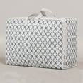 thumbnail image 1 of Staron under $5! Large Capacity Storage Bag for Christmas Decorations, White Organizer Tote with Reinforced Handles Double Zipper, Heavy Duty Bag for Clothes Toys Holiday Items, 1 of 7