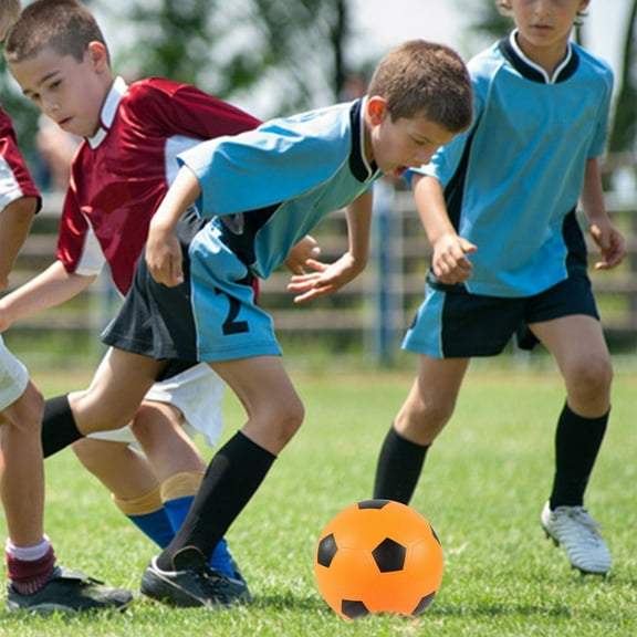 Staron under $5! Silent Soccer Ball Quiet, Inflatable Training Ball for Home Practice, PVC Football for Children Kids, Furniture-Friendly Ball for Indoor Outdoor Play