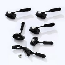 Staron 6Pcs Universal Zipper Repair Kit, Large Medium Small No Sew Fix for Bags Clothing, Zipper Replacement
