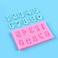 thumbnail image 1 of Staron Alphanumeric Chocolate Mould for Baking, DIY Cake Decoration Letters and Numbers, Food Safe Baking Mold, 1 of 6