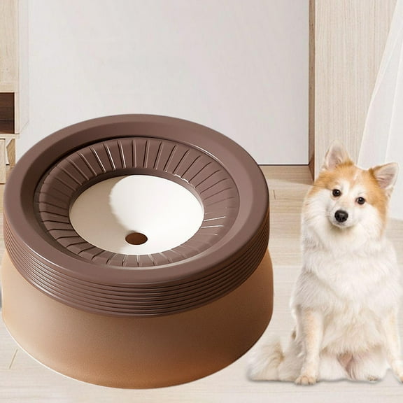 Staron Anti-Splash Pet Water Bowl Floating Design, Adjustable Flow Drinker for Dogs Cats, Pet Feeder