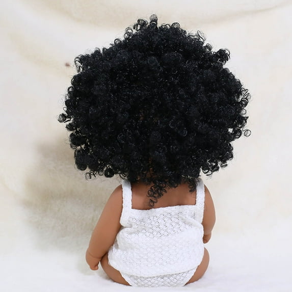 Staron Baby Doll with Curly Hair, Cute Sport Boys Toy for Kids Children Gift, Hooded Doll