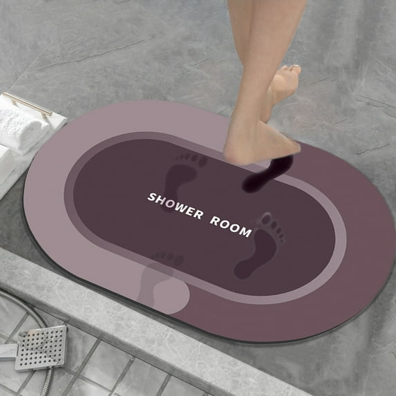 Holiday Savings!Staron Bathroom Rugs Mat 16x24 (Red), Extra Soft Bath Mat Bathroom Mat Rug Non Slip Super Absorbent Quick Dry Thin Bathroom Rug for Bathroom Floor Bathtub Christmas Gifts