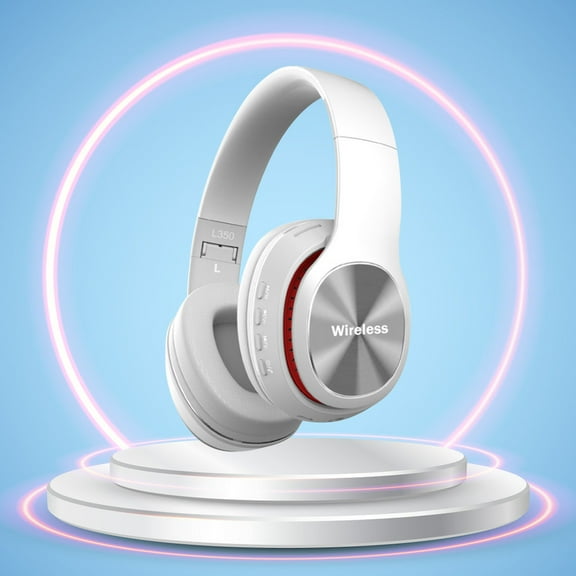 ZZkhGO Bluetooth Headphones 5.0, Foldable Stereo Over-Ear, Noise Cancelling Mic for Gaming and Music