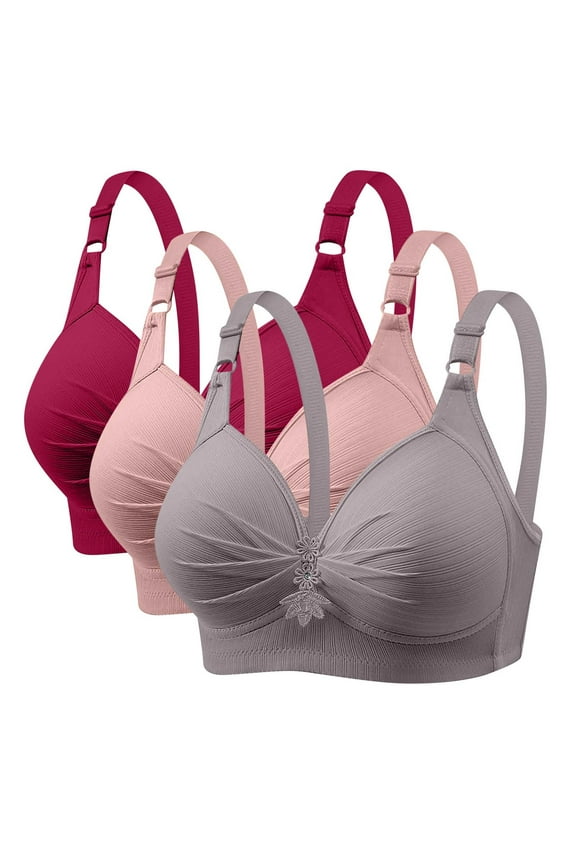 Bra for Women, Women Bra Stretch Comfort Push Up Bras Sport Everyday No Underwire Bralettes Wireless Wirefree Bra No Underwire Bras