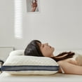 thumbnail image 1 of Staron Cervical Support Pillow, Ergonomic Memory Foam Pillow for Neck Pain Relief and Better Sleep, Breathable Contoured Pillow Core, 1 of 7