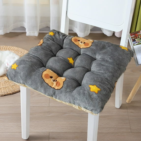 Staron Chair Cushions for Dining Chairs, Kitchen Chair Cushions with Non-Slip Backing, Indoor Memory Foam Kitchen Chair Pads