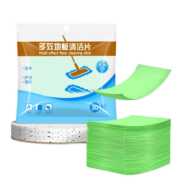 Staron Concentrated Multipurpose Floor Cleaner Sheets, Dissolve No Floor Wash Tabs, Pet and Kid Safe Cleaning Tablets for Hardwood Laminate Kitchen Bathroom, Green