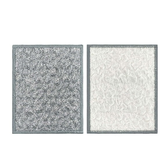 ZZkhGO Dishwashing Cloth, Steel Wool Cleaning Pad, Reusable Scrubber for Kitchen Cookware Pots Pans Surfaces