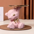 thumbnail image 1 of Staron Exquisite Bear Tray Ornament 20x18cm, Multifunctional Home Decoration, Storage Decorative Tray, 1 of 5