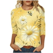 Yellow Floral Shirt