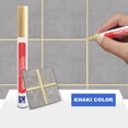 thumbnail image 1 of ZZkhGO Grout Marker Pen, 4ml Tile Grout Pen for Bathroom, Permanent Stain Resistant Grout Renewal Pen for All Grout Types, 1 of 3