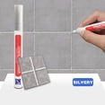 thumbnail image 1 of ZZkhGO Grout Marker Pen, 4ml Tile Grout Pen for Bathroom, Permanent Stain Resistant Grout Renewal Pen for All Grout Types, 1 of 3