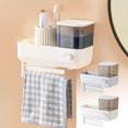 Staron Kitchen Drainage Rack Rag Storage Clearance (Gray), Kitchen