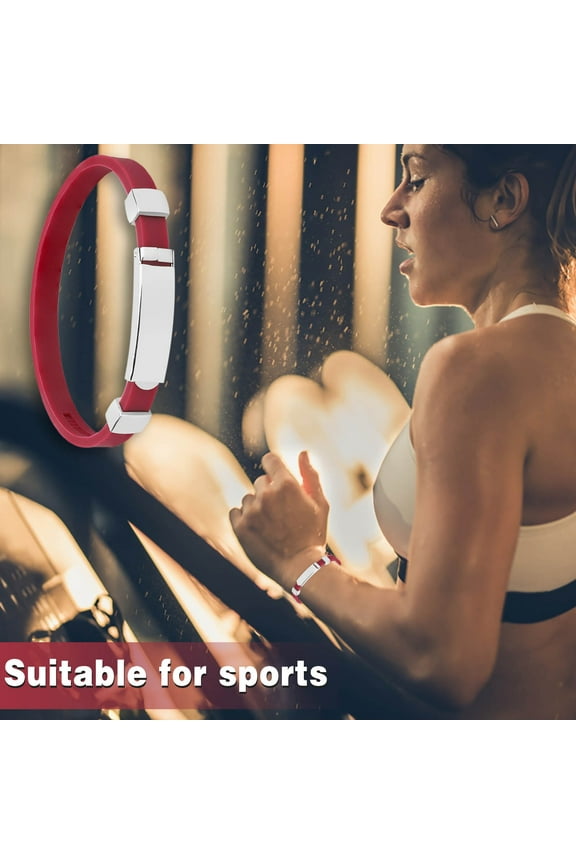 Magnetic Balance Sports Bracelet, Stainless Steel Anti Static Wristband, Unisex Vertigo Relief Fitness Bracelet