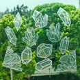 thumbnail image 1 of Staron Non-Adhesive Window Clings Bird Deterrent, Rainbow Static Decals for Glass Door Patio, Reusable Collision Prevention Sticker, 1 of 7