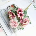 thumbnail image 1 of Staron Pink Flowers Artificial - Artificial Flowers for Decoration Indoor Fake Flowers for Home Table Centerpieces Kitchen Wedding Bouquet Party Festival Bar Decor, 1 of 4
