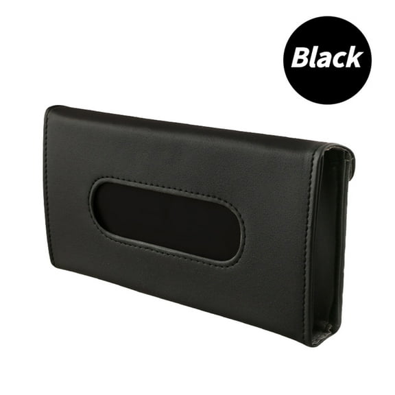 ZZkhGO Plastic Storage Box, Draw Type Face Covering Organizer, Car Mask Holder with Closure