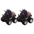 thumbnail image 1 of Staron Pull Back Dinosaur Toy Car, Mini Model Vehicle with Walking Action for Kids Children Party Gift 2PCS, Action Figure Toys, 1 of 1