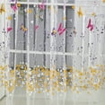 thumbnail image 1 of Staron Sheer Curtain Valance, Branch Pattern 270x100cm Voile Drape for Window Room Divider, Decorative Curtain, 1 of 4