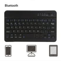 Staron Slim Wireless Bluetooth Keyboard, Compact Portable Keyboard for Tablet Laptop PC, Ultra Thin Bluetooth Keyboard