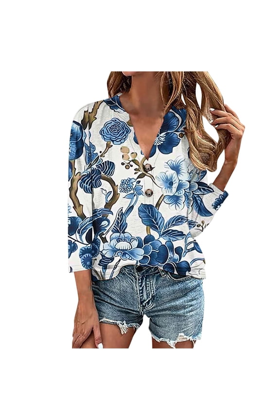 Spring Summer Casual Blouse for Women V-Neck Button Down Shirt Loose Flowy Short Sleeve Top with Cotton Linen Fabric, White XXL