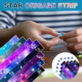 thumbnail image 1 of ZZkhGO Star Paper Strips, Colorful Decoration Paper for DIY Hand Art Crafts, Wish Star Folding Paper Strips for Kids Adults Creative Projects Gift Making, 1 of 2