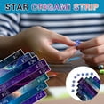 thumbnail image 1 of ZZkhGO Star Paper Strips, Colorful Decoration Paper for DIY Hand Art Crafts, Wish Star Folding Paper Strips for Kids Adults Creative Projects Gift Making, 1 of 2