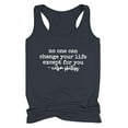 thumbnail image 1 of Staron Summer Tank Tops for Women Beach Party Graphic Racerback Letter Print Casual Sleeveless Vest, Black XL, 1 of 6