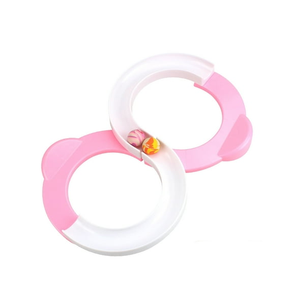 Staron Swirl Ball Ramp Toy, 88 Track Turn Activity Playset, Educational Game for Kids Children