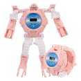 thumbnail image 1 of Staron Transforming Robot Watch Toy, Deformation Timepiece for Children Educational Play, Robot Figures, 1 of 2