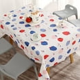 thumbnail image 1 of Staron Waterproof Oil Proof Tablecloth, Kitchen Dining Table Cover with Decorative Edge, PVC Table Cloth, 1 of 2