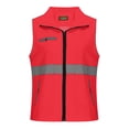 thumbnail image 1 of Staron Women's Breathable Mesh Fishing Hiking Travel Vest Jacket with Pockets Casual Outdoor Photography Riding Hunting Kayaking Waistcoat, Red 3XL, 1 of 4
