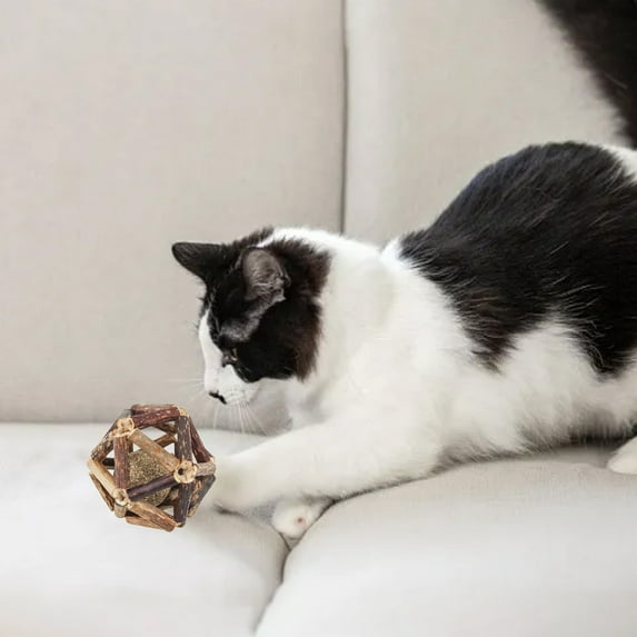 Staron under $5! Cat Toys Catnip Crinkle Sound Plush, Interactive Cat Toys for Indoor Exercise, Soft Catnip Balls for Kittens All Breeds