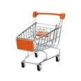 thumbnail image 1 of Staron under $5 Children Mini Shopping Cart Toy, Stainless Steel Supermarket Cart with 4 Wheels, Kids Role Play Toy, 1 of 3