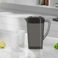 thumbnail image 1 of Staron under $5! Clear Plastic Pitcher with Lid, 2L Water Pitcher for Cold Drinks Iced Tea, Beverage Dispenser for Lemonade Milk, 1 of 6