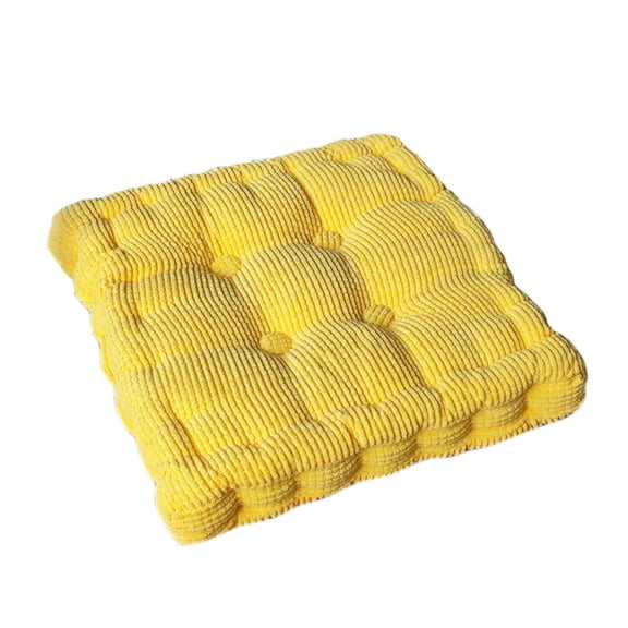 Staron under $5 Corn Filled Floor Cushion Corduroy Cover, Thickened Seat Pad for Chair Sofa Tatami, Handmade Home Decor Living Room Accent