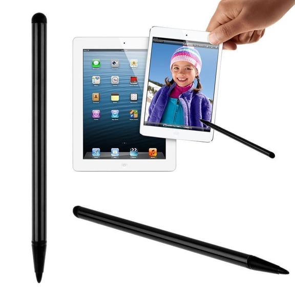 Staron under $5! Dual Tip Stylus Pen, Capacitive Resistive Touch Screen Stylus with Soft Rubber Tip, Universal Stylus for Tablet Phone PC