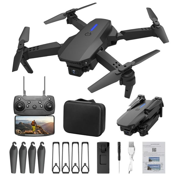 Staron under $5 FPV Drone with 1080P Camera, WIFI FPV Quadcopter with Altitude Hold, Optical Flow Positioning Toys for Kids and Adults
