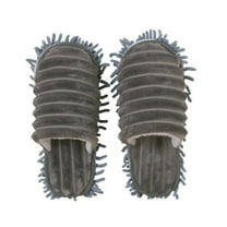 Staron under $5 House Cleaning Slippers Mop, Microfiber Bottom Floor Dusting Shoes, Lazy Floor Cleaning Slippers for Home