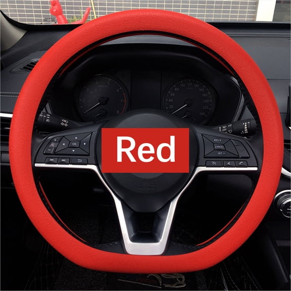 Staron under $5! Non-Slip Steering Wheel Cover, Wear-Resistant Protective Cover for Car Driving, Auto Steering Wheel Cover