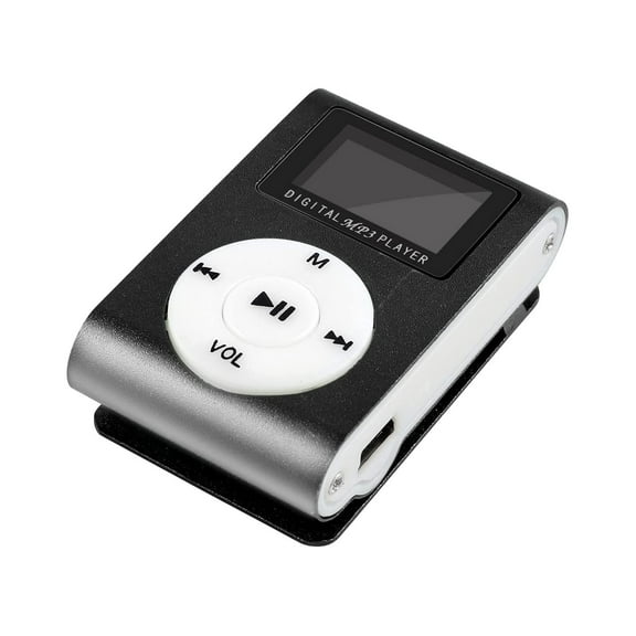 Staron under $5 Portable MP3 Player with Clip LCD Screen, USB Rechargeable Music Player for Sports Running, Support TF Card MP3 Format with EQ Modes