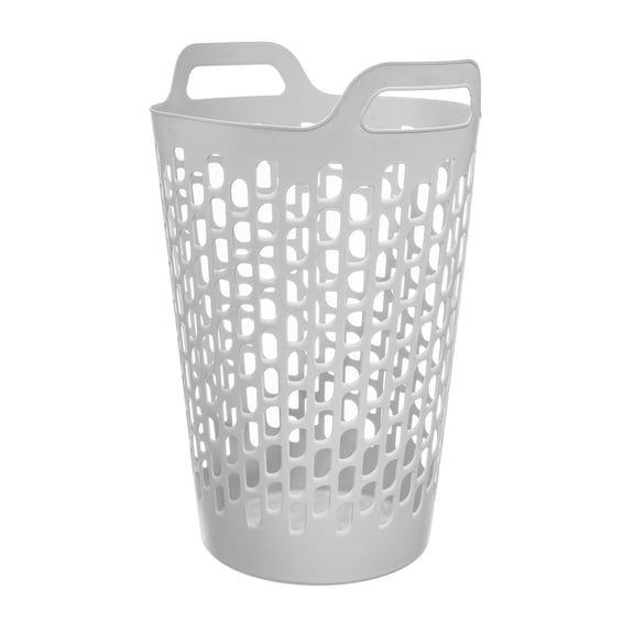 Starplast 2.2 Bushel Flexible Round White Hamper