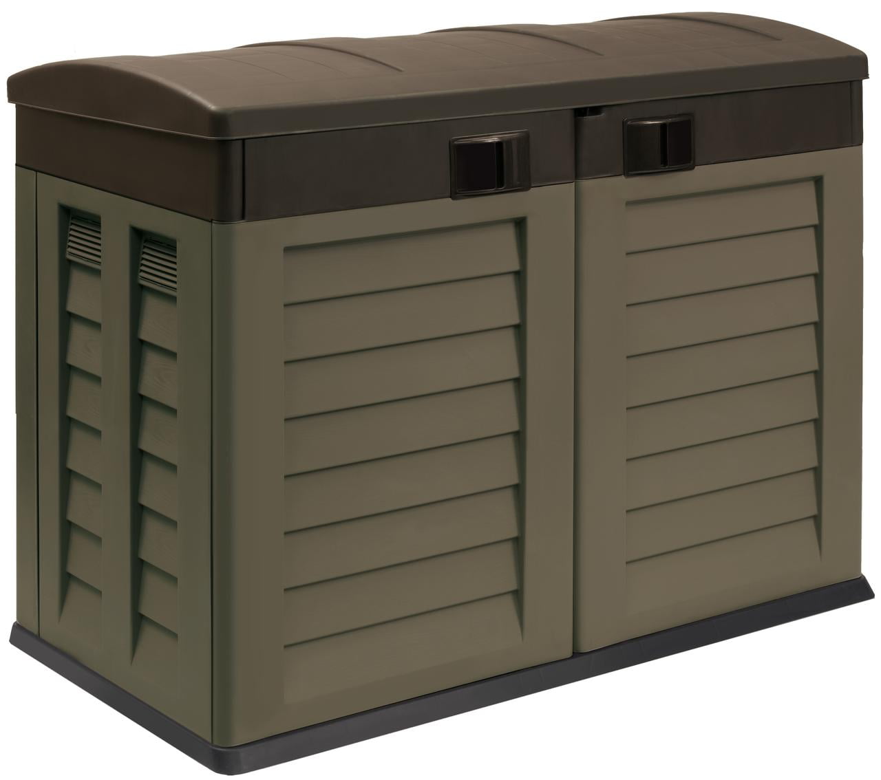Starplast Garden Plastic Storage Shed "Willy", Mocha/Brown